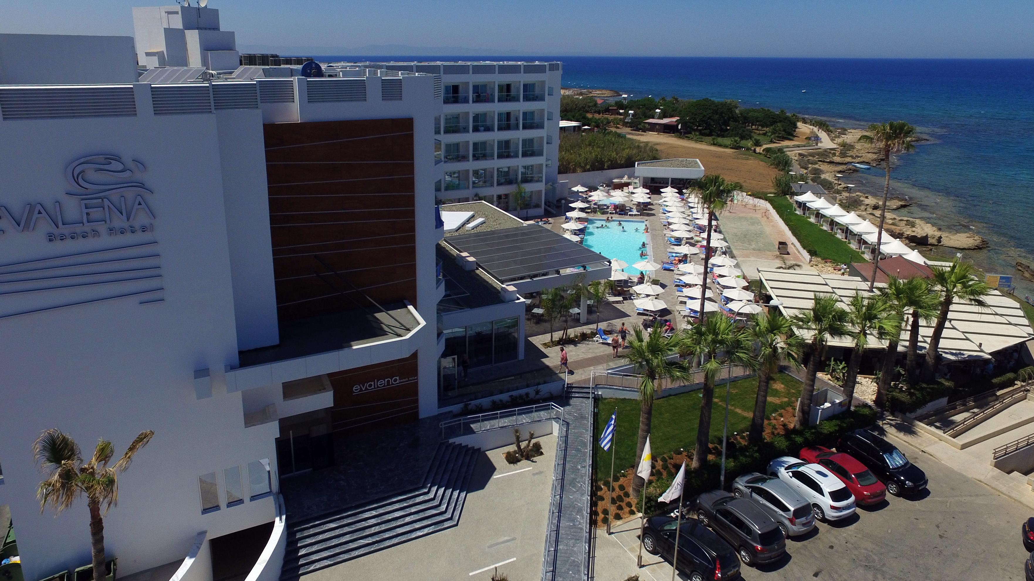 Evalena Beach Hotel Protaras Exterior photo